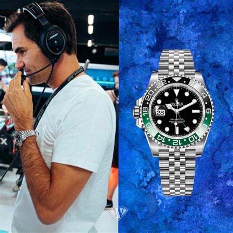 federer rolex gmt grand master ii|roger Federer Rolex perpetual.